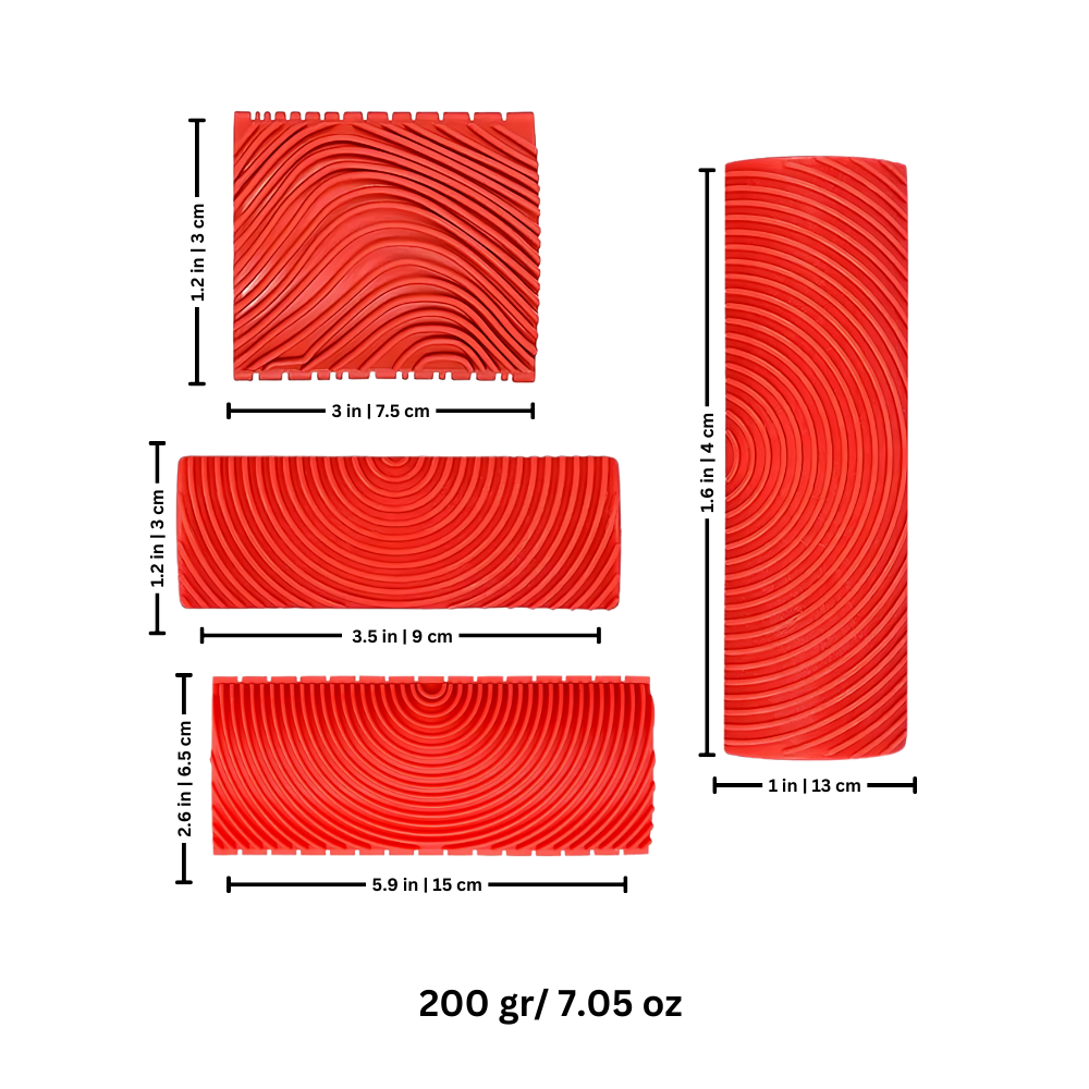 Dobbel gummi trefiberverktøy
- Ozerty