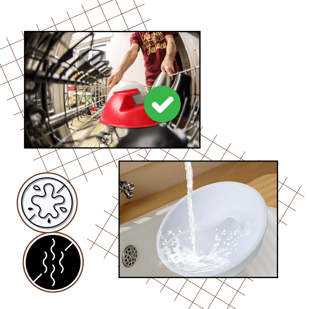 Frokostblandingsbolle Med Tørr-Våt-Separasjon - Ozerty