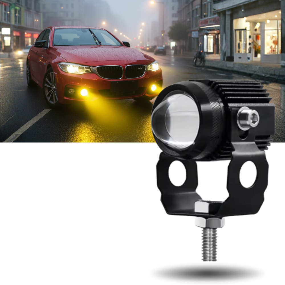 Motorsykkellykt Med Dobbelt Lys - Ozerty