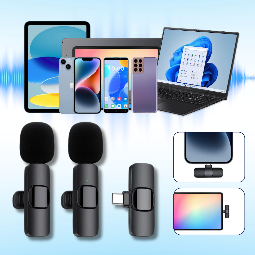 Mikrofon Med Dobbel Støydemping - Ozerty