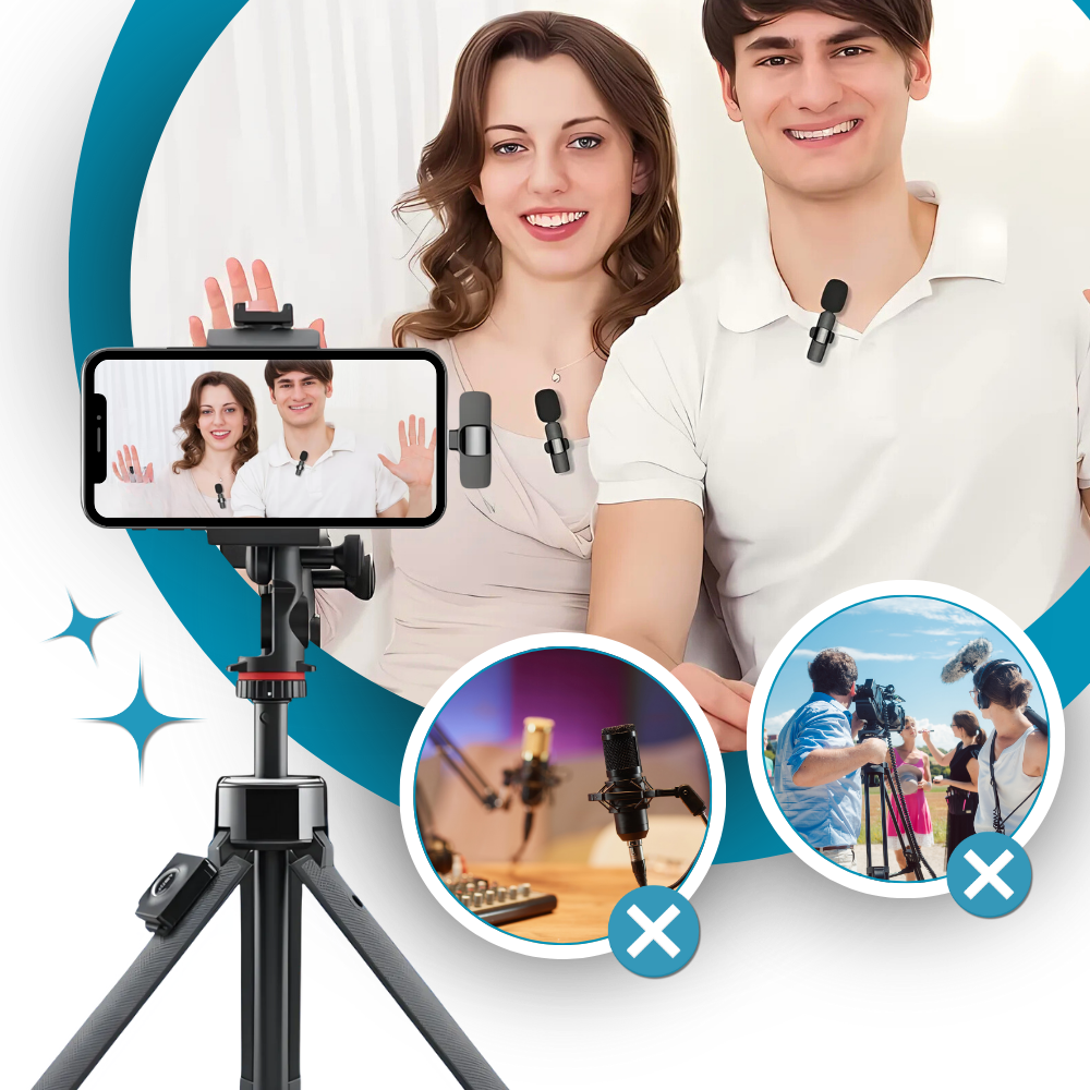 Mikrofon Med Dobbel Støydemping - Ozerty