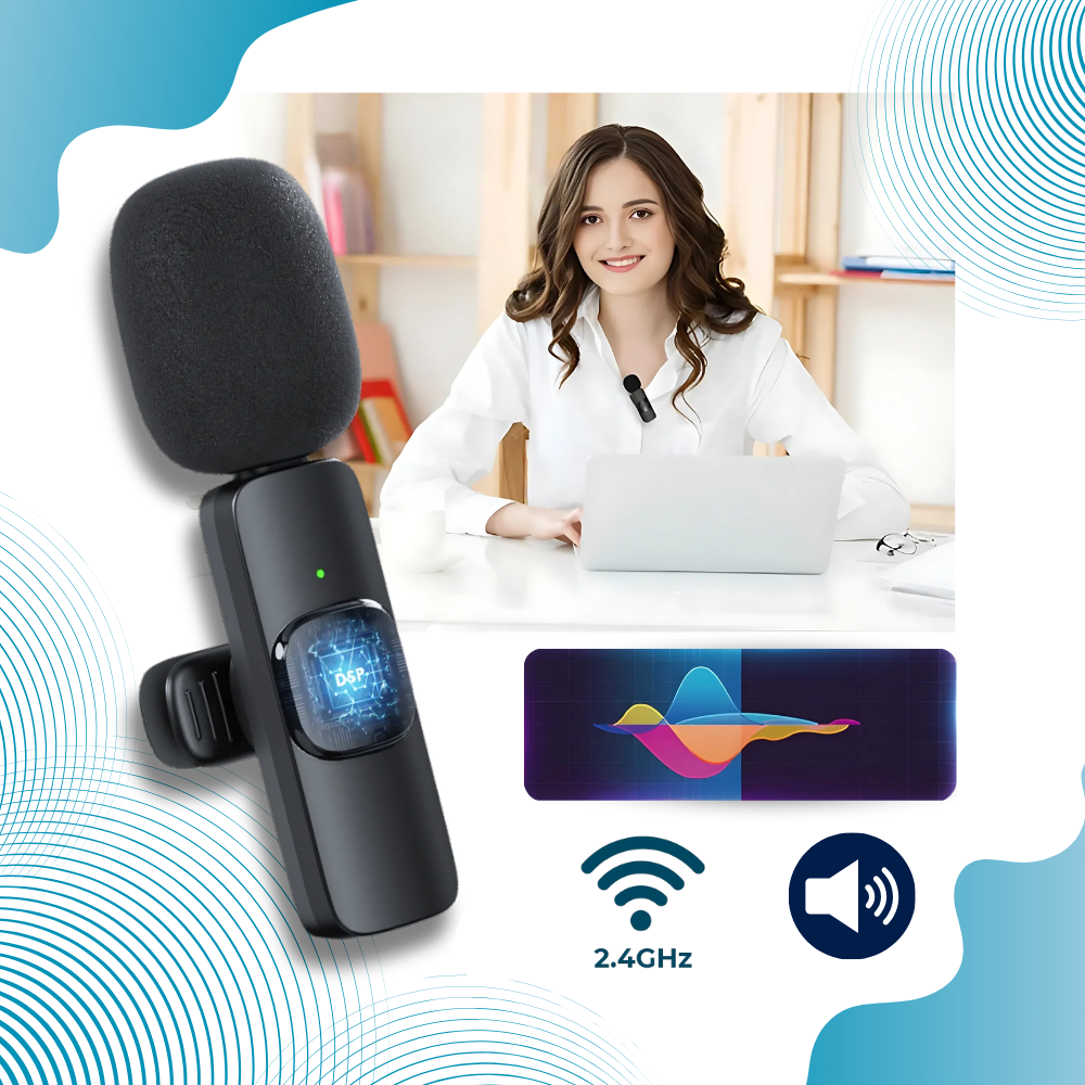 Mikrofon Med Dobbel Støydemping - Ozerty