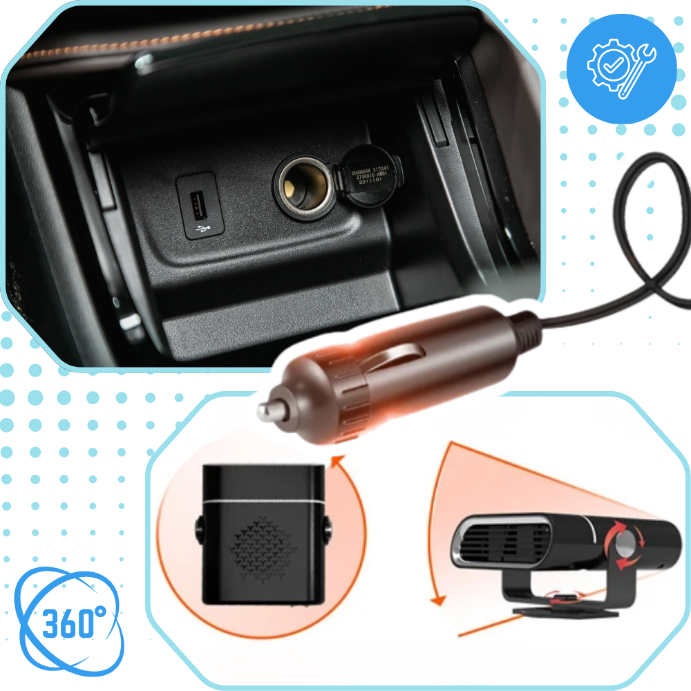 Dobbel Bærbar Avrimer Til Bil - Ozerty