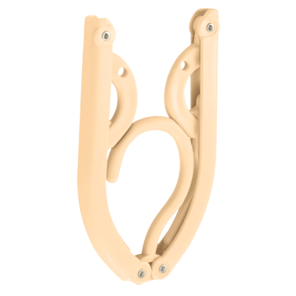 Sammenleggbare Kleshengere Med To Størrelser -Beige - Ozerty