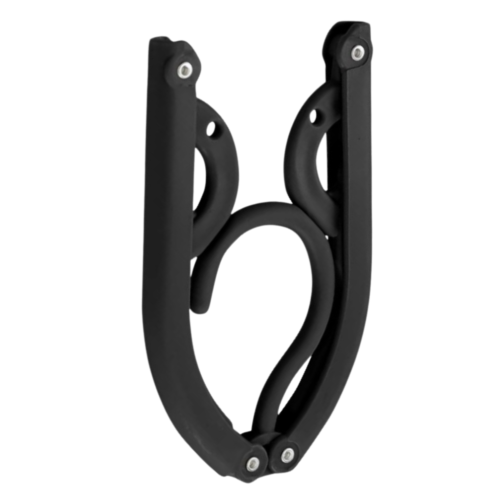 Sammenleggbare Kleshengere Med To Størrelser -Sort - Ozerty