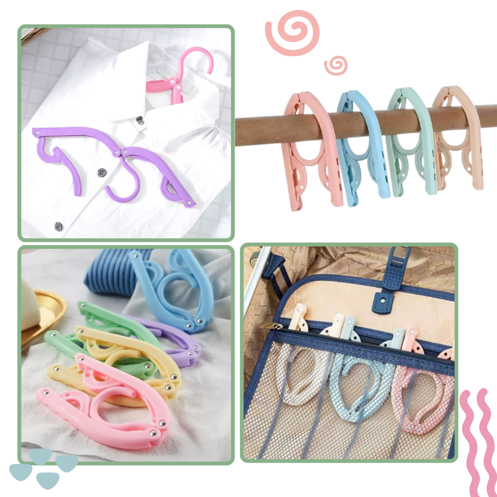 Sammenleggbare Kleshengere Med To Størrelser - Ozerty