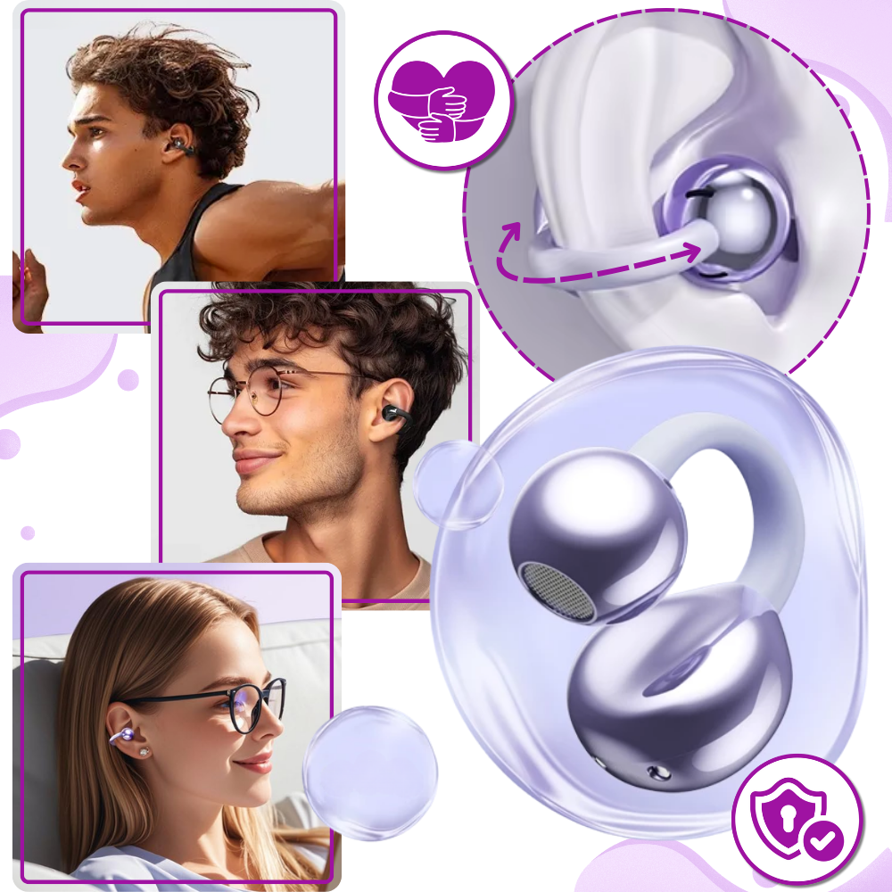 DualSync Klips-Hodetelefoner - Ozerty