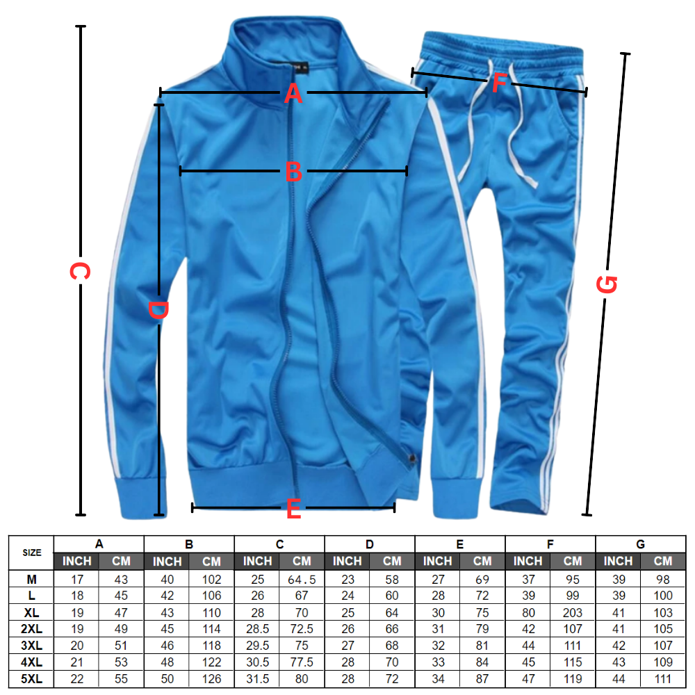Dynamisk treningsdrakt for menn
 - Ozerty