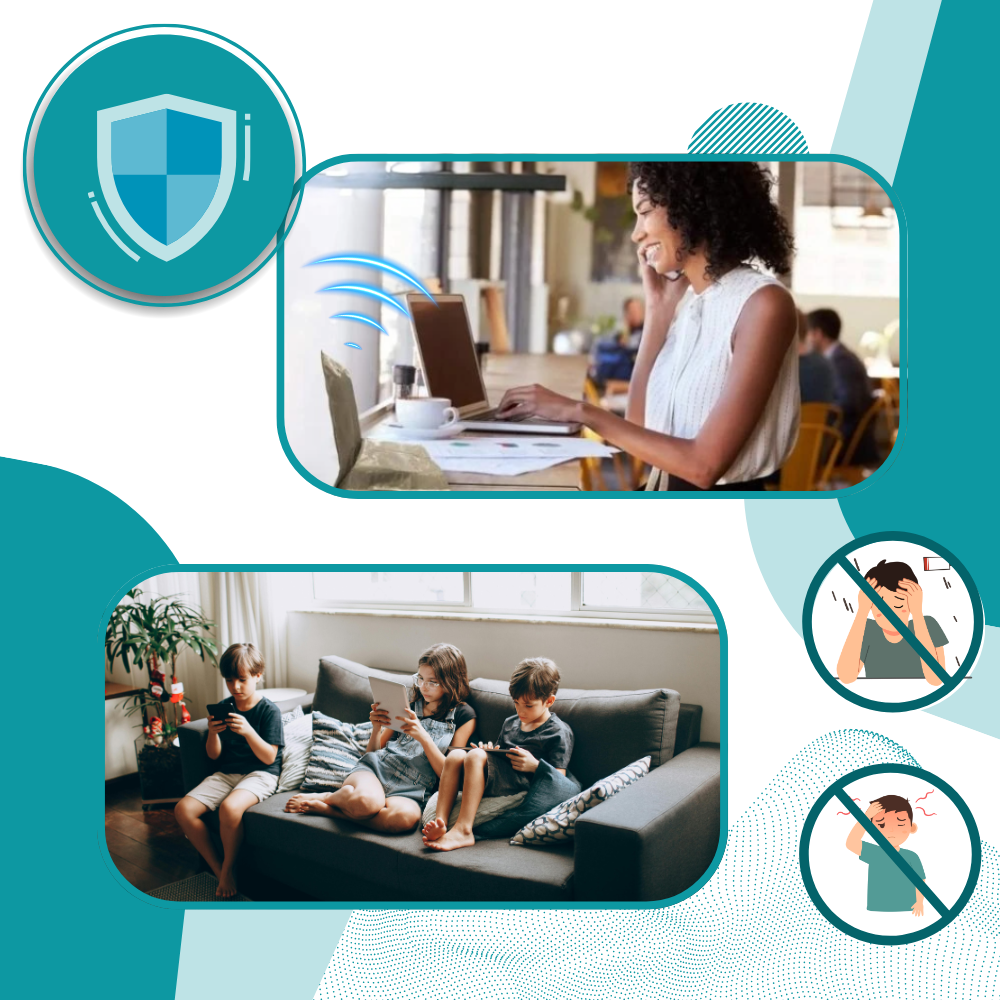 EMF- og RF-Beskyttelsesduk - Ozerty