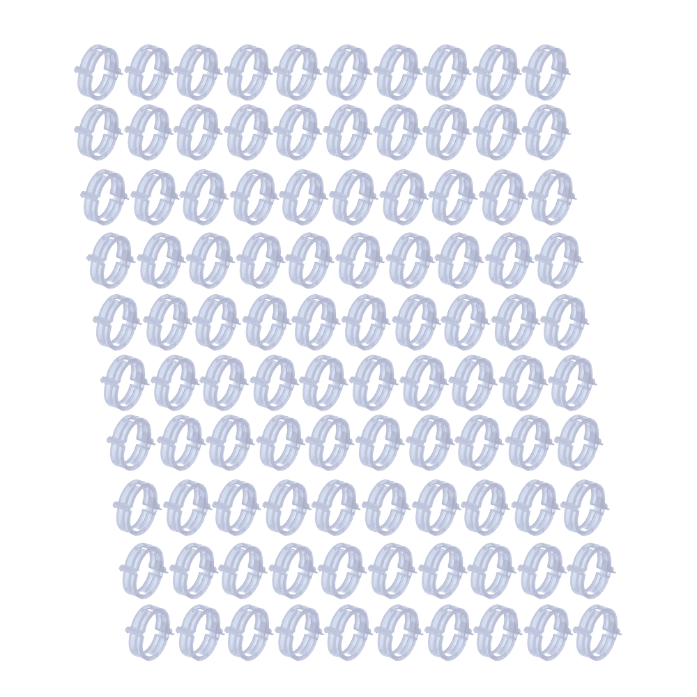 Enkel plantestøtte som klipses på
-100 stk. - Ozerty