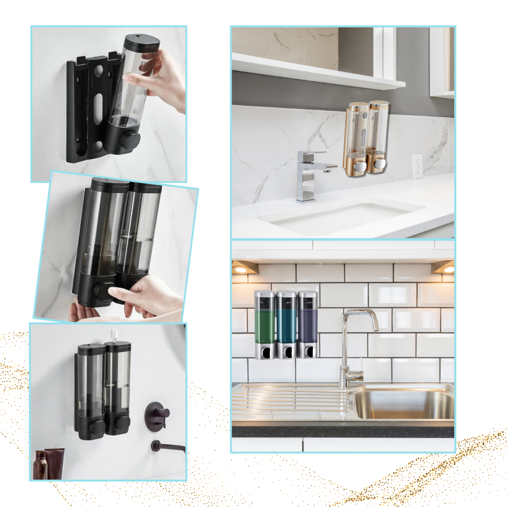 Veggmontert Såpedispenser med Enkel Kontroll - Ozerty