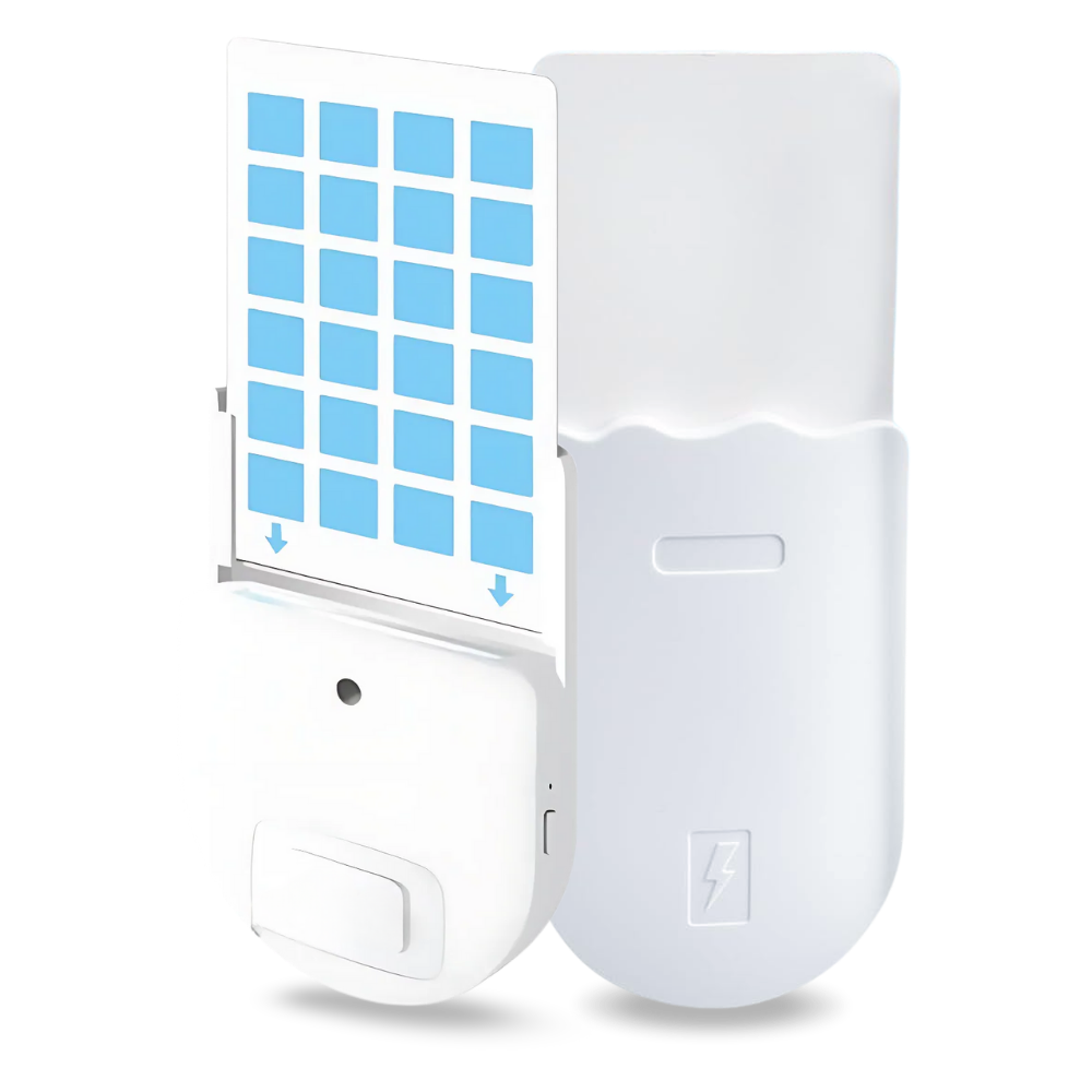 Miljøvennlig Insektfelle -Plug-in Lysfelle + 5 Klebemerker - Ozerty