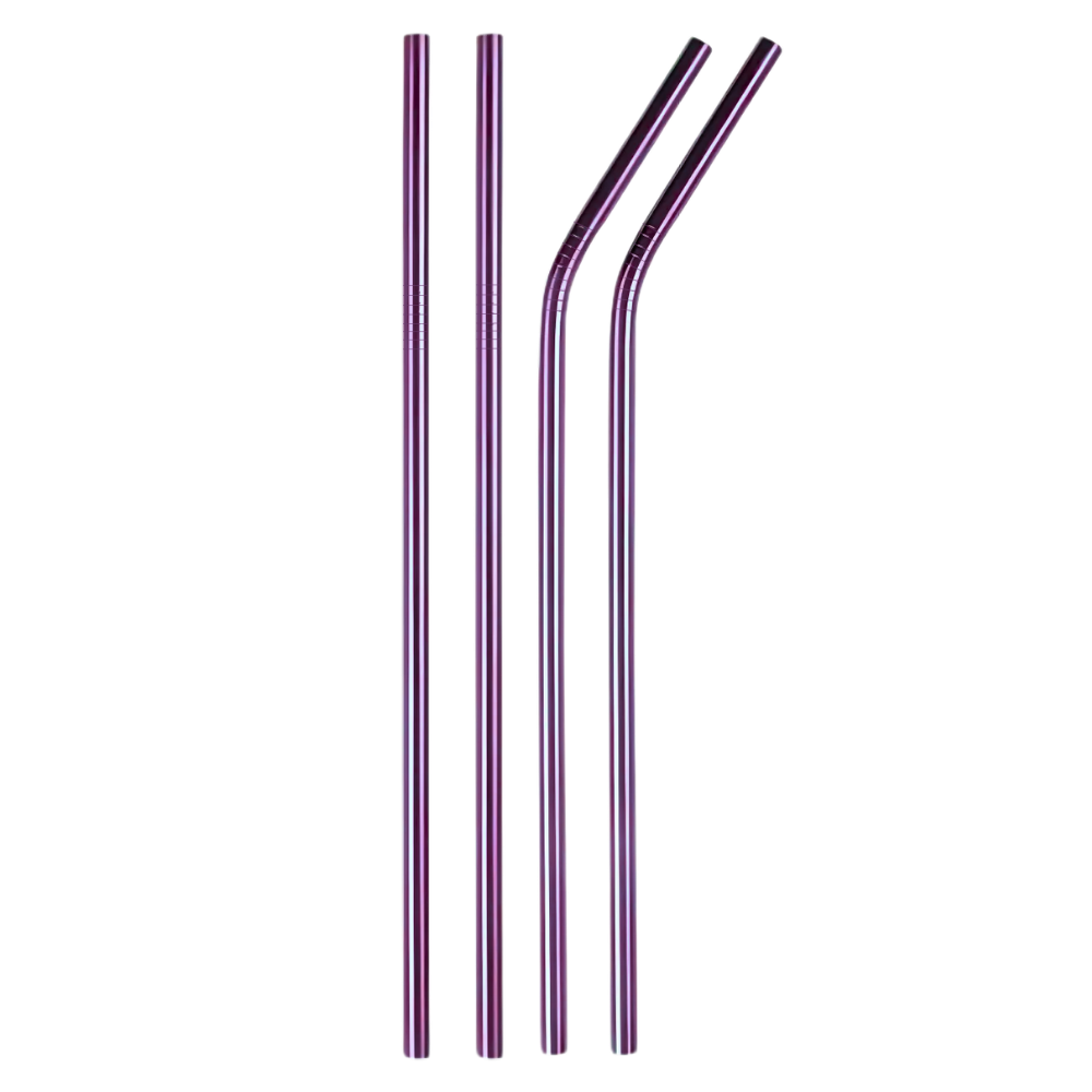Miljøvennlige Sugerør -Lilla - Ozerty