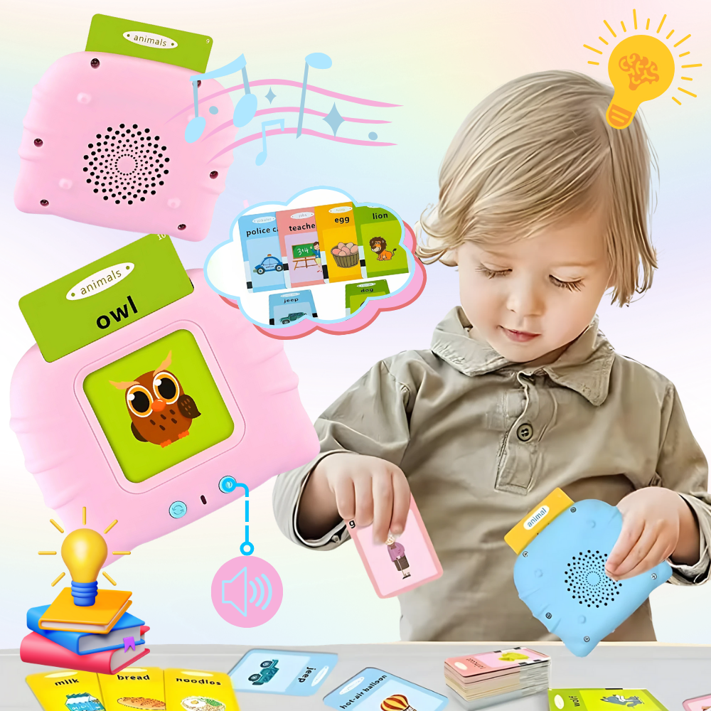 Pedagogiske Snakkende Flashkort - Ozerty