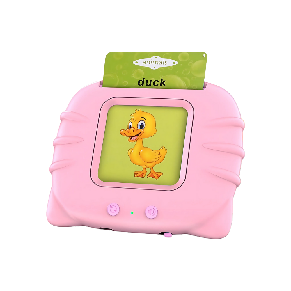 Pedagogiske Snakkende Flashkort -Rosa - Ozerty