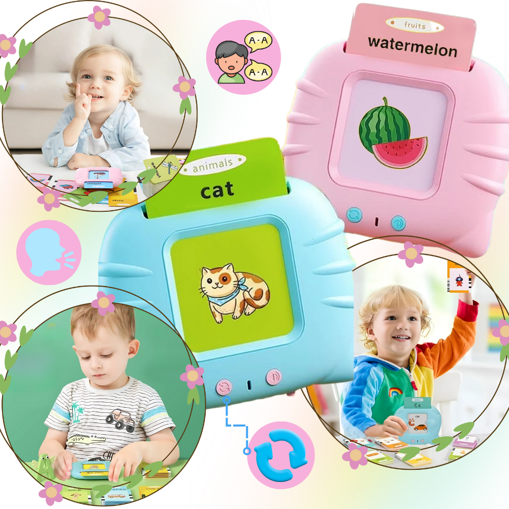 Pedagogiske Snakkende Flashkort - Ozerty