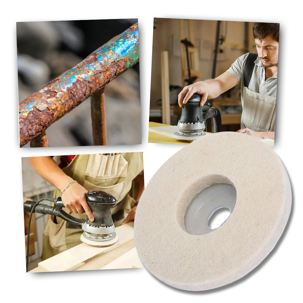 Effektiv polerhjul for boremaskin
- Ozerty