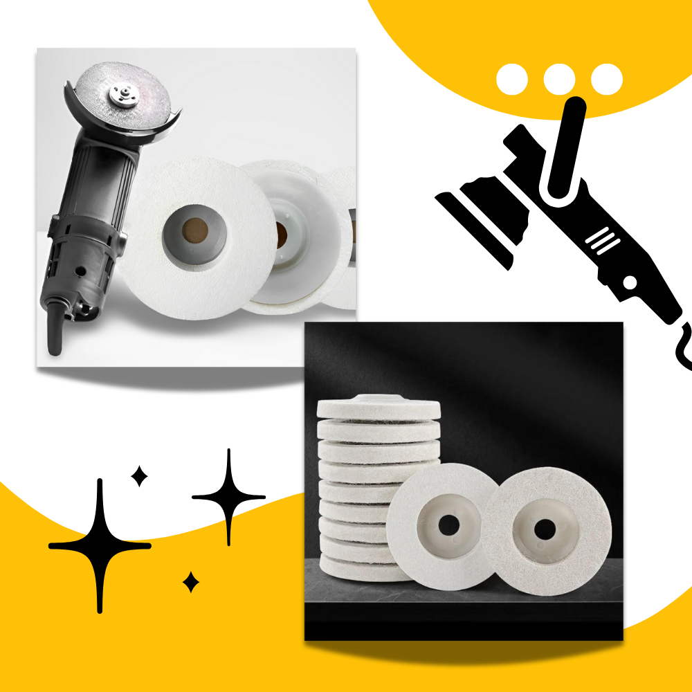 Effektiv polerhjul for boremaskin
- Ozerty