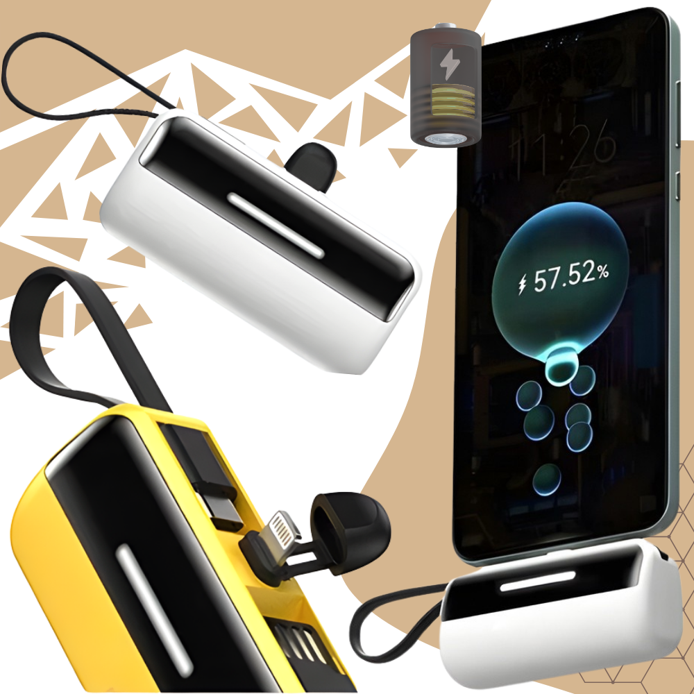 Effektiv, Pålitelig Mini Powerbank Med Stativ - Ozerty