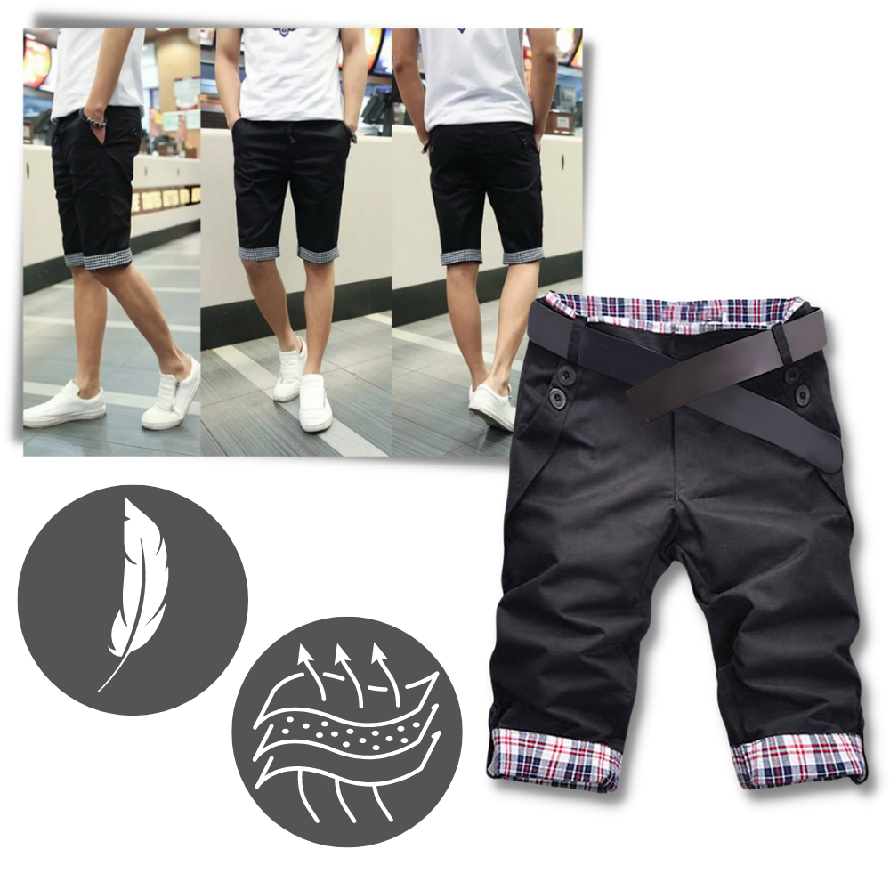 Elegant Cargo Shorts for menn
 - Ozerty