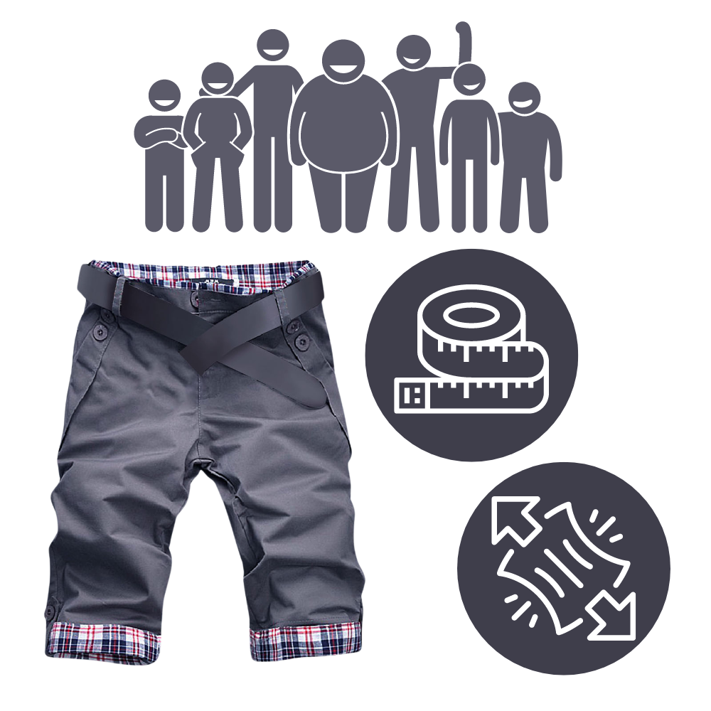Elegant Cargo Shorts for menn
 - Ozerty
