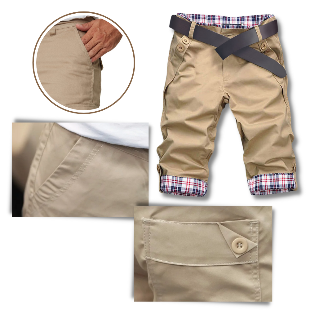 Elegant Cargo Shorts for menn
 - Ozerty