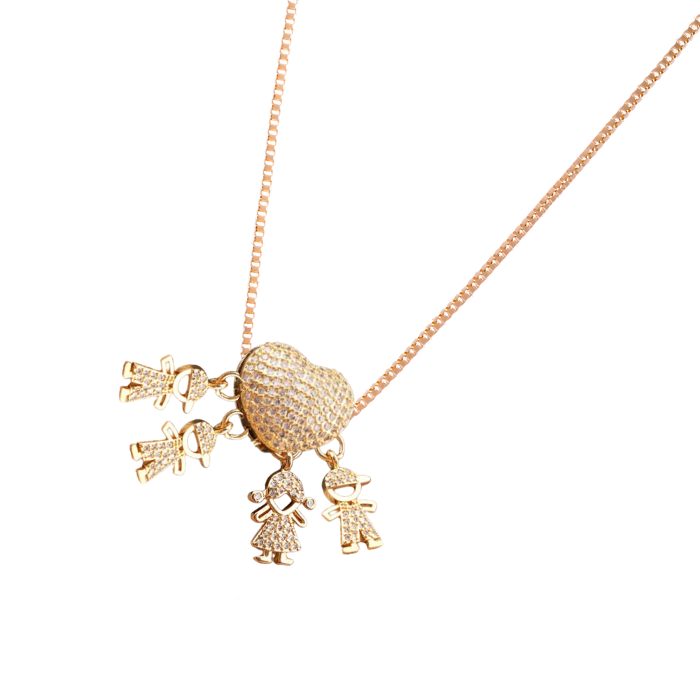 Elegant Mamma sjarmkjedet
-3 gutter 1 jente - Ozerty