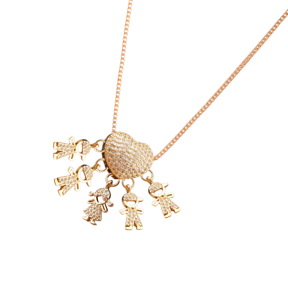 Elegant Mamma sjarmkjedet
-1 jente 4 gutter - Ozerty, Elegant Mamma sjarmkjedet
-1 Gir - Ozerty