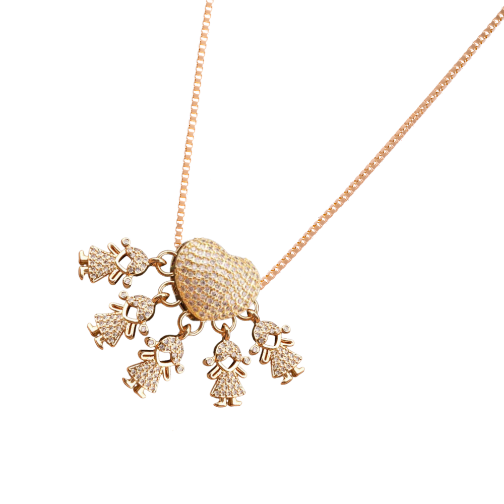 Elegant Mamma sjarmkjedet
-5 Jenter - Ozerty