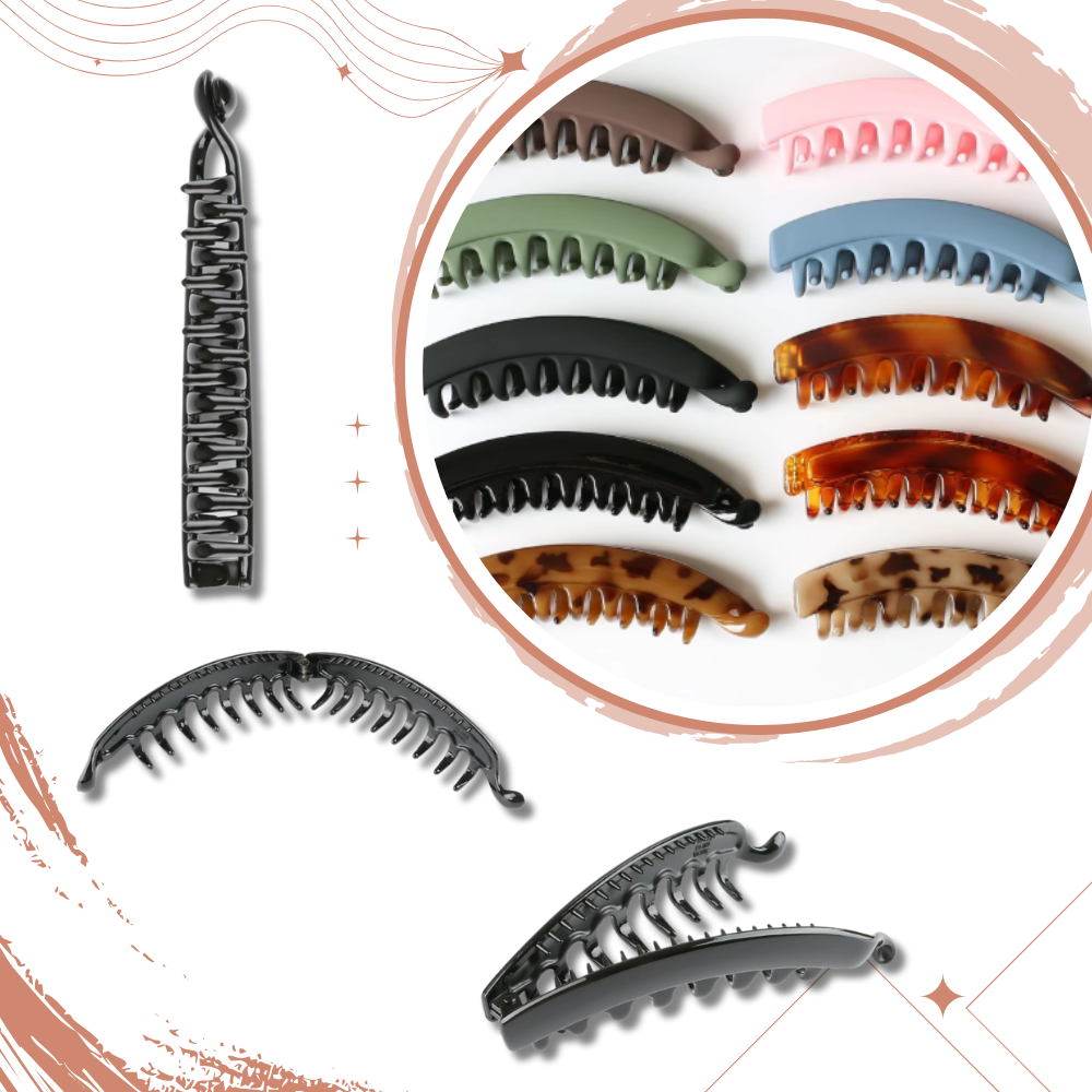 Elegant Hestehalehårspenne - Ozerty