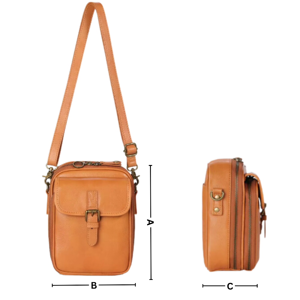 Vintage Alt-i-Èn Crossbody-Veske - Ozerty