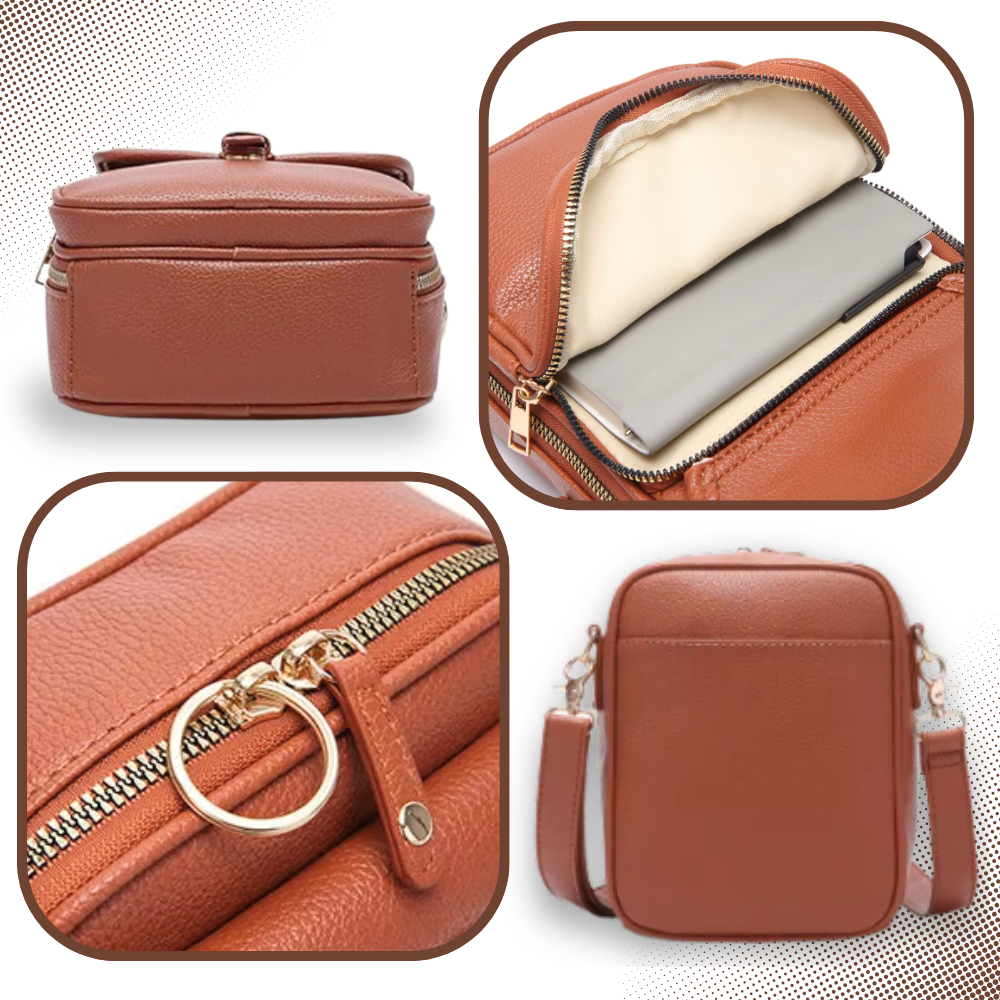 Vintage Alt-i-Èn Crossbody-Veske - Ozerty