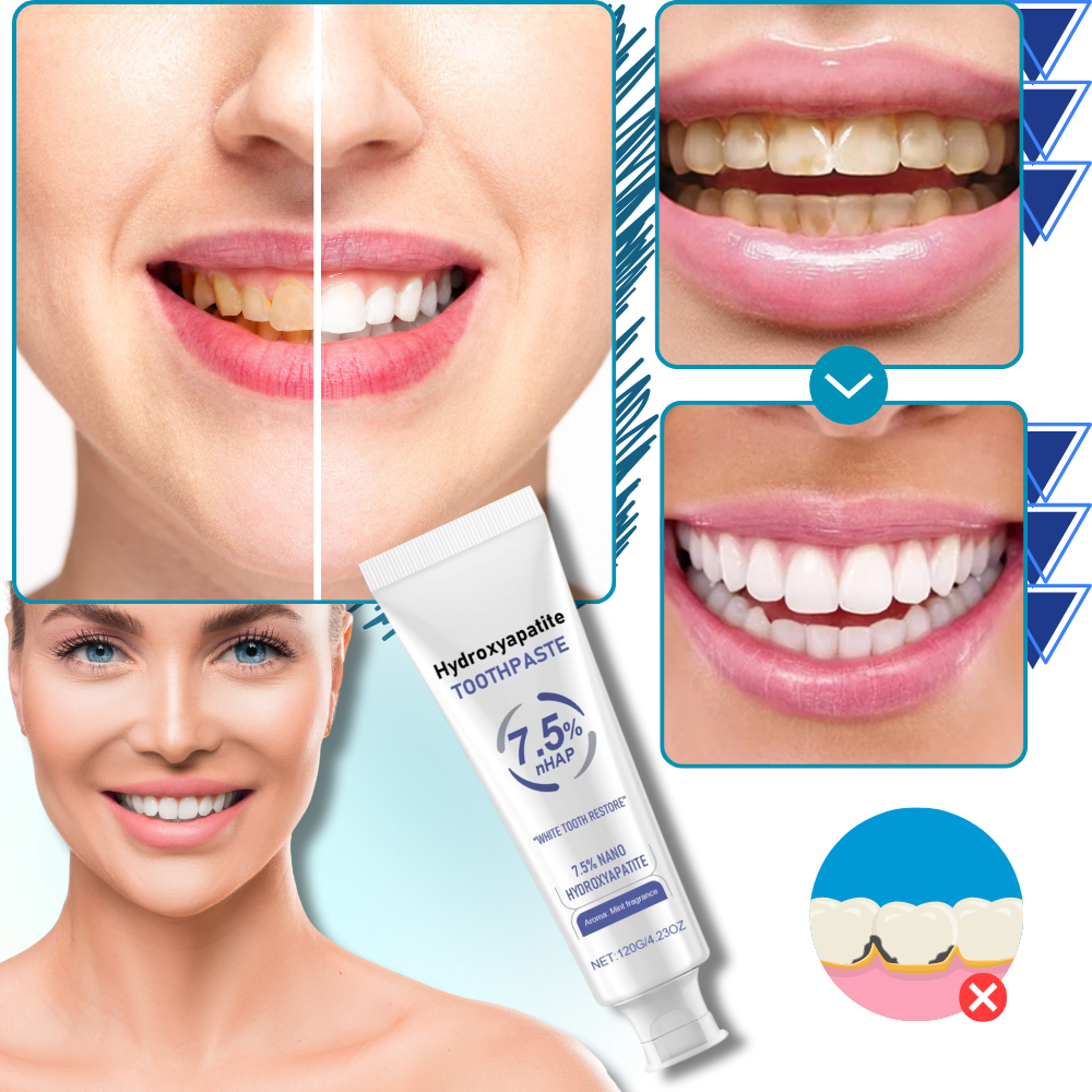 Emaljeforsterkende Mynte-Tannkrem - Ozerty