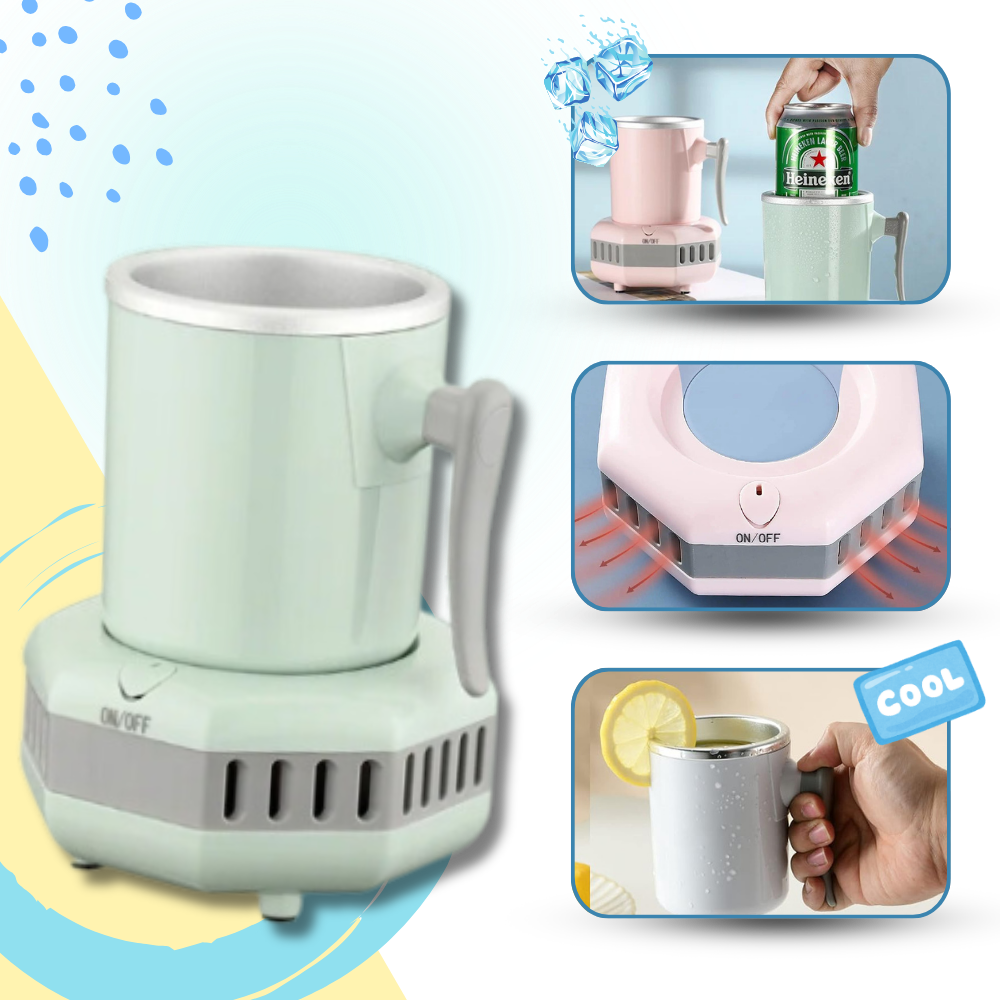 Energieffektiv drikkekoppkjøler
- Ozerty