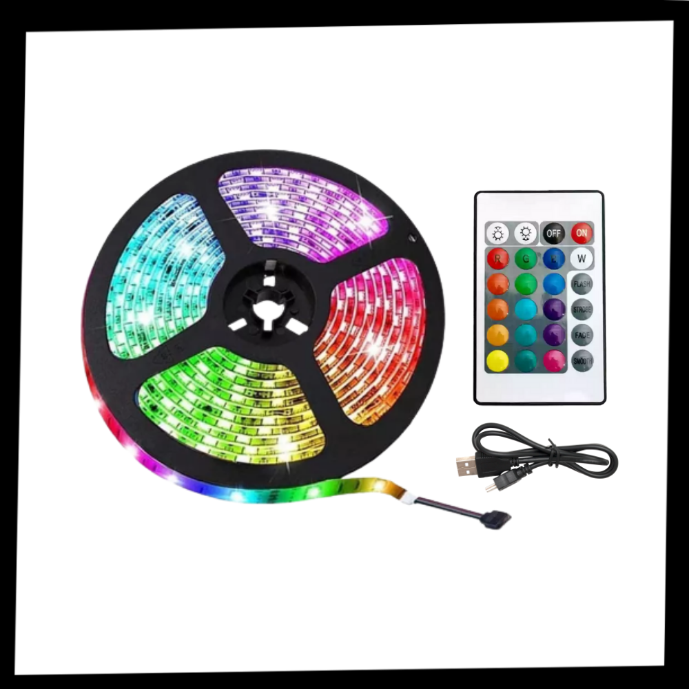 Energieffektiv RGB LED-strips
- Ozerty