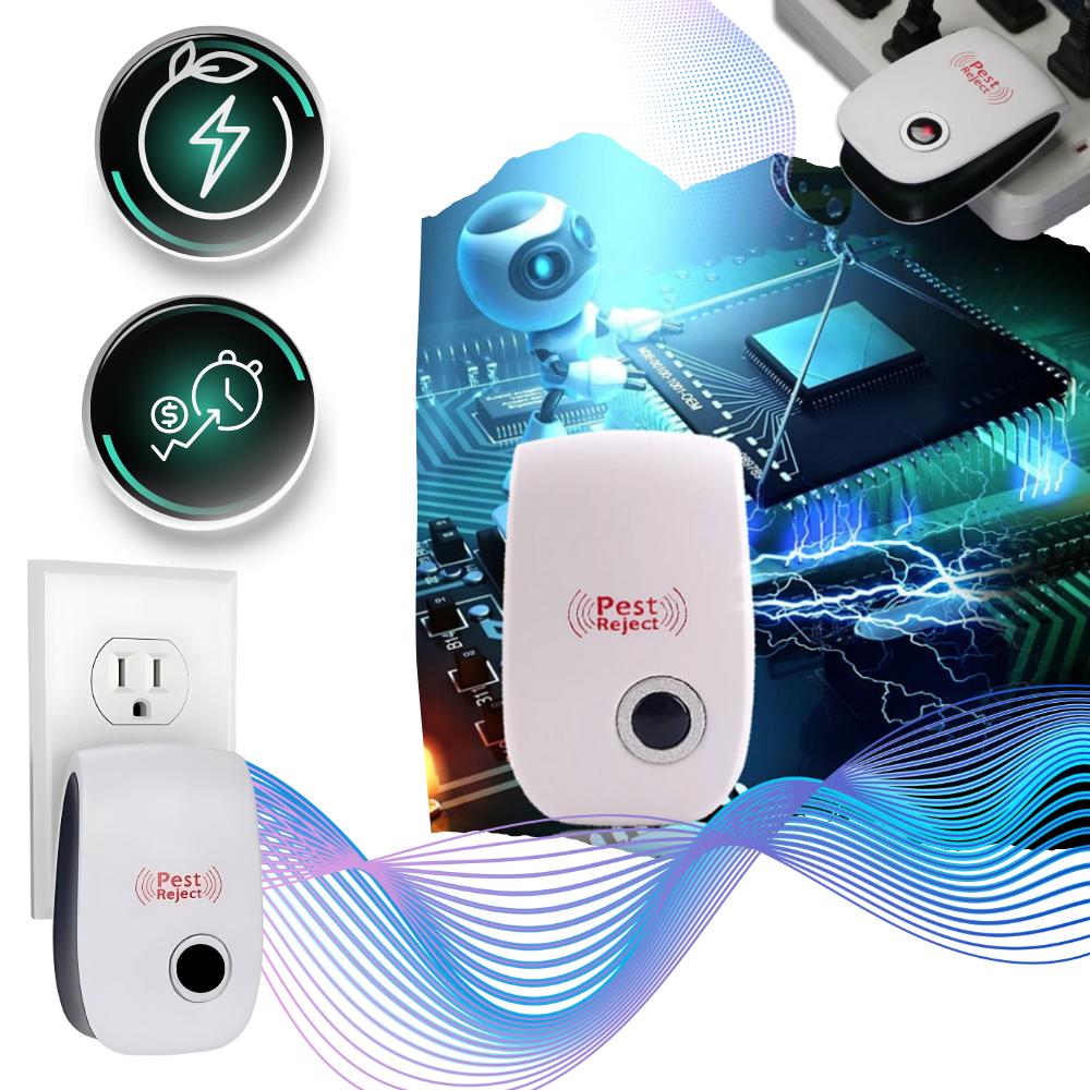 Energieffektiv ultrasonisk skadedyrmiddel
- Ozerty