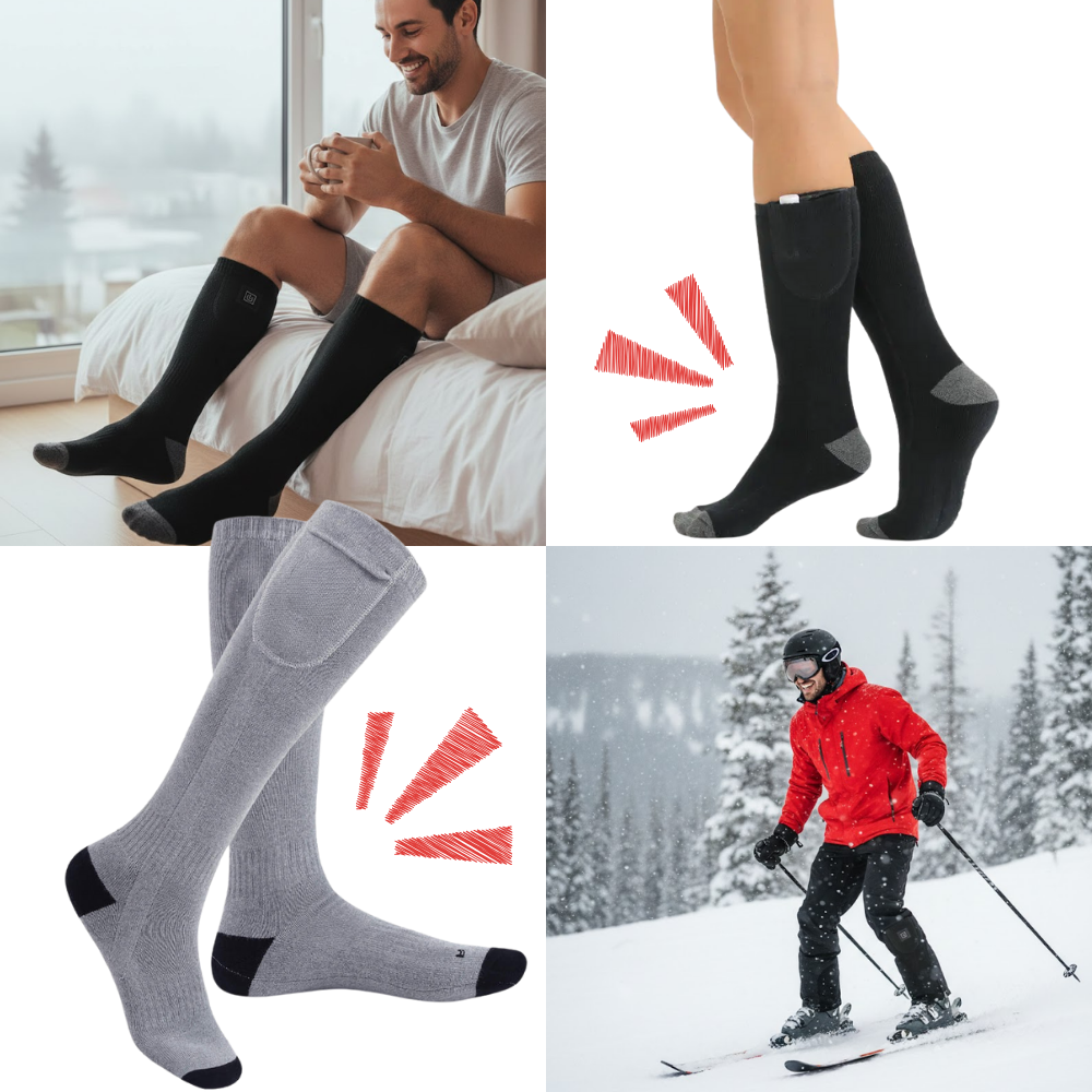 Elektriske, Ergonomiske Varmesokker - Ozerty