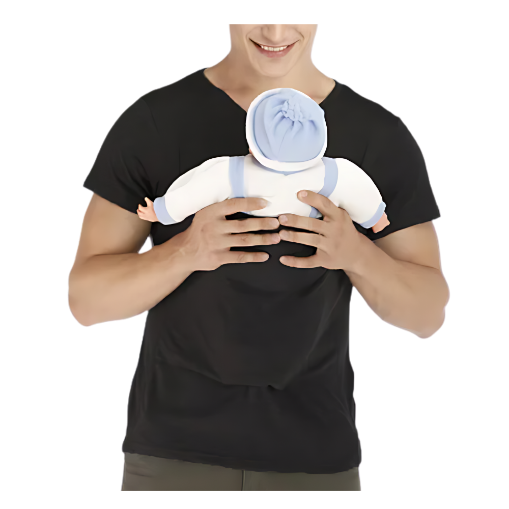 Ergonomisk og fasjonabel t-skjorte med kenguru-lomme
 -Svart/M MannSvart/L MannSvart/XL MannSvart/XXL MannSvart/3XL MannSvart/4XL MannSvart/5XL Mann - Ozerty