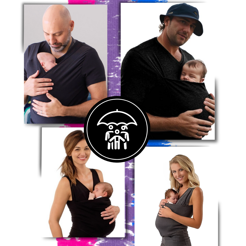 Ergonomisk og fasjonabel t-skjorte med kenguru-lomme
 - Ozerty