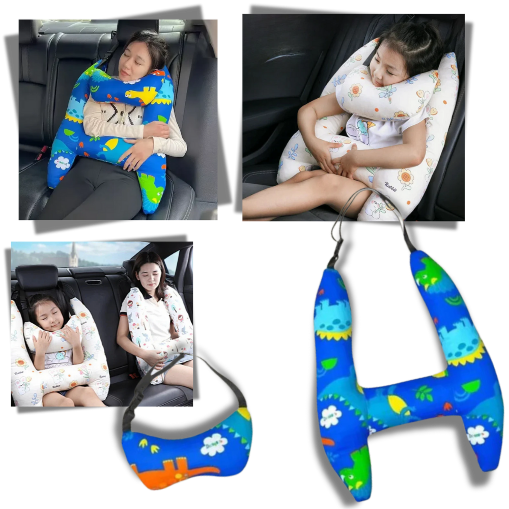 Nakkepute med ergonomisk støtte på reise
 - Ozerty