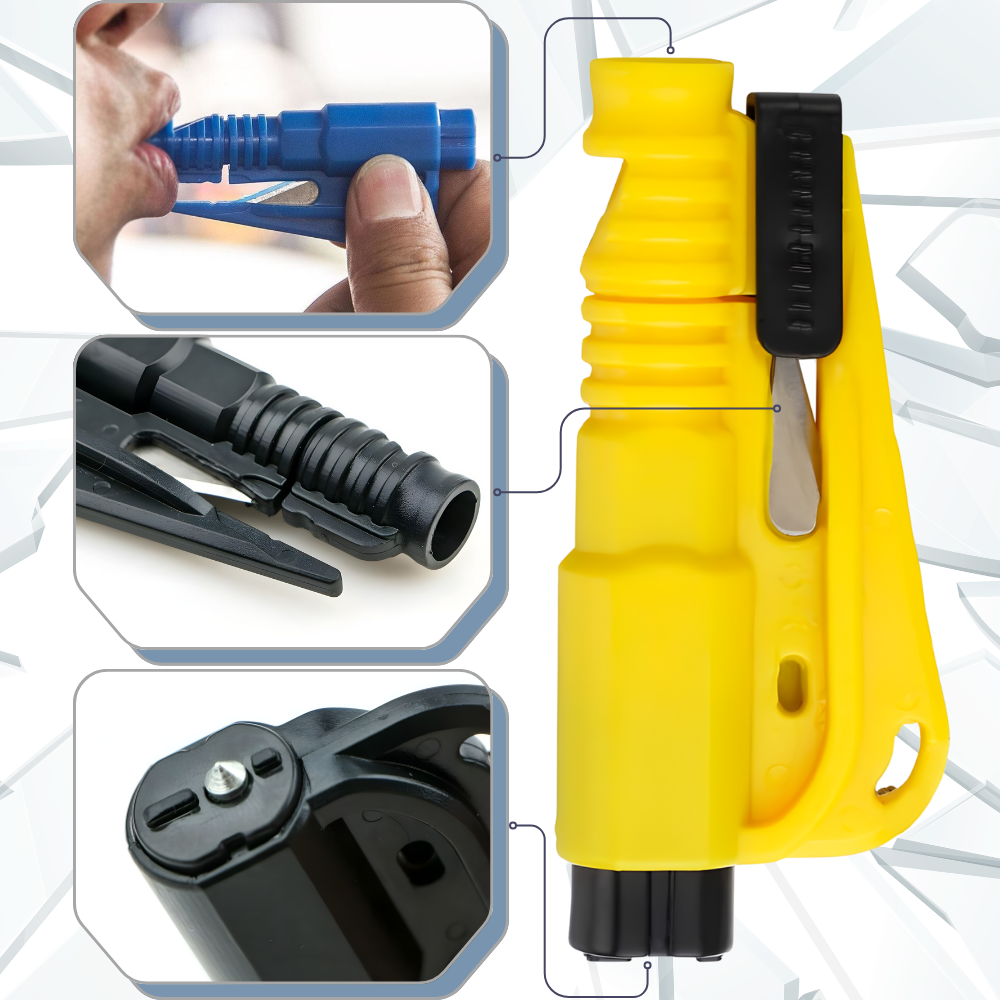 Uunnværlig 2-i-1 verktøy for oppbryting av biler