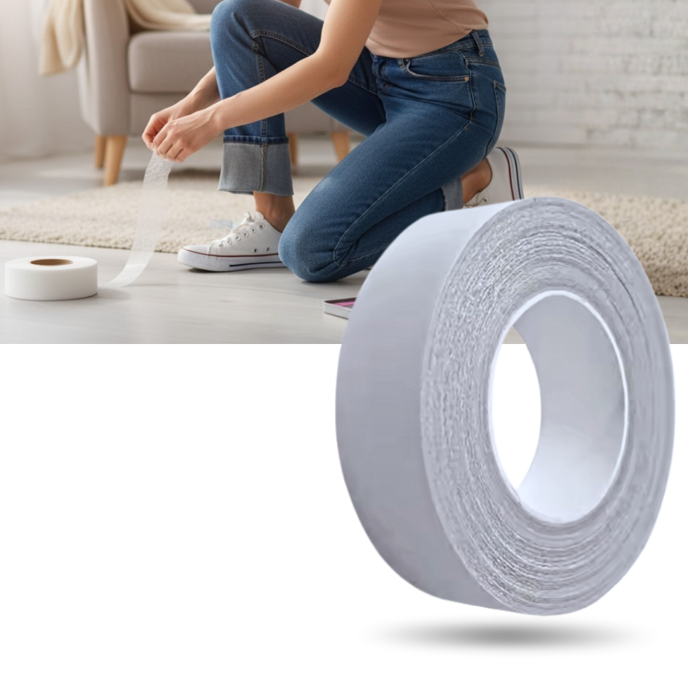 Sterkt Dobbeltsidig Tekstil-Vedheft - Ozerty