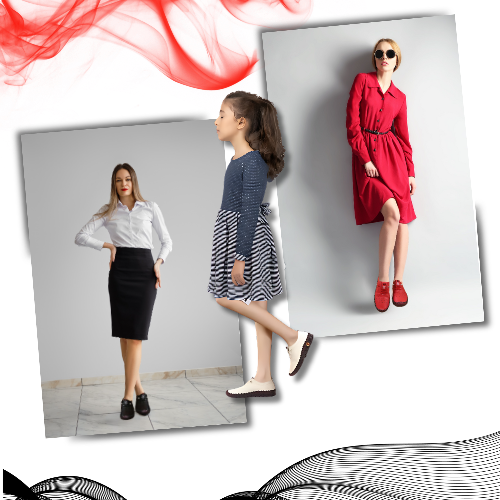 Moteriktige ortopediske sko
 - Ozerty