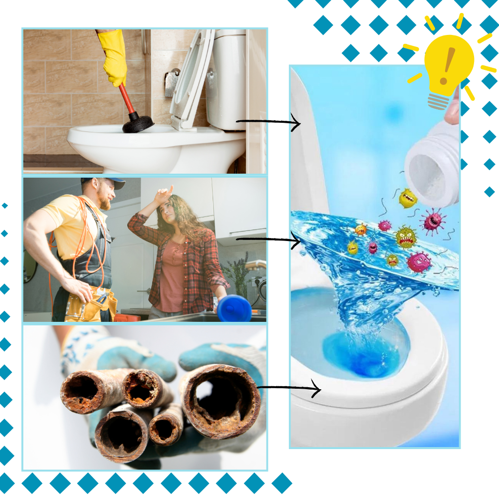 Hurtigvirkende Rensemiddel for Tette Avløp - Ozerty