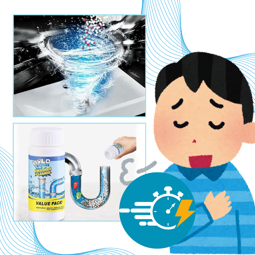 Hurtigvirkende Rensemiddel for Tette Avløp - Ozerty