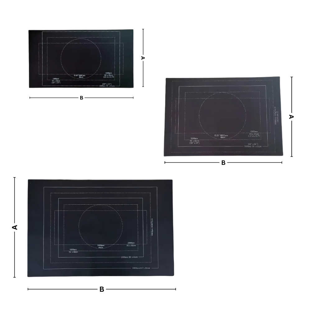 Sammenrullbar Puslespillmatte I Filt - Ozerty