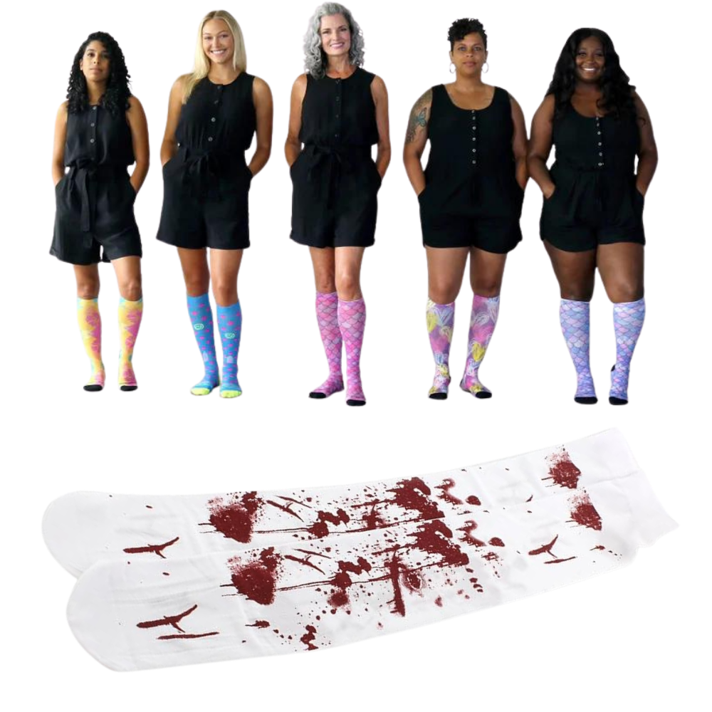 Halloween Kompresjonssokker med Festlig Design
- Ozerty