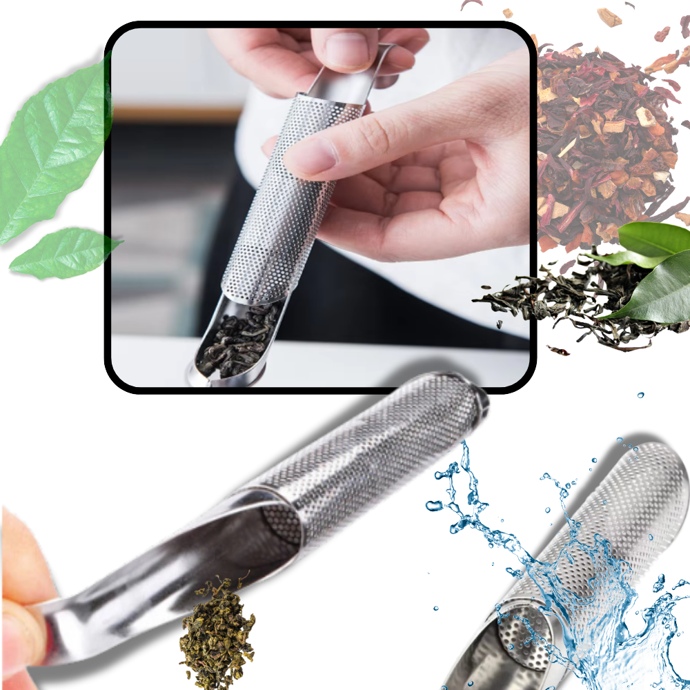 Finmasket Tesil i Rustfritt Stål - Ozerty