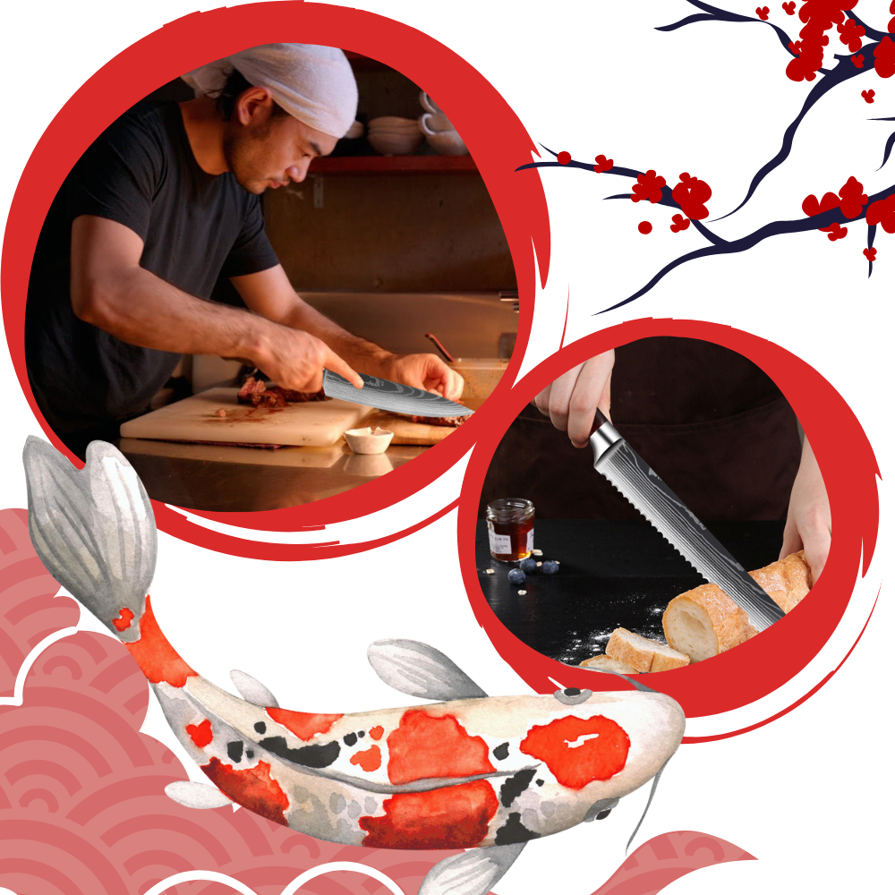 Japanske kniver i Fire Land-serien
 - Ozerty