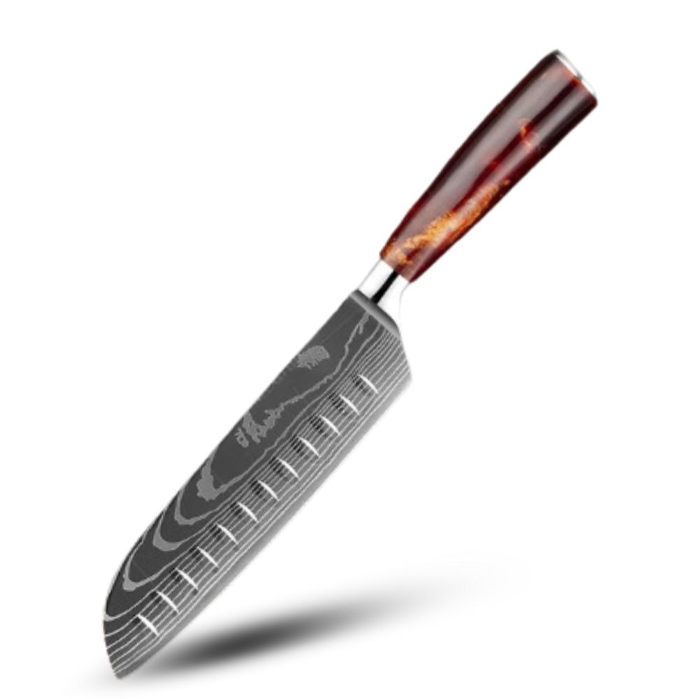 Japanske kniver i Fire Land-serien
 -Stor Santoku-kniv 10 cm - Ozerty